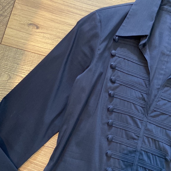 Bailey 44 Navy Blouse - Picture 4 of 6